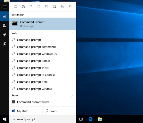 best command prompt for windows 10